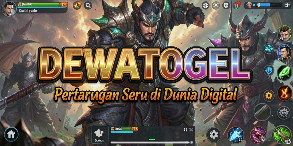 Screenshot gameplay DEWATOGEL menampilkan aksi pertarungan mendebarkan.