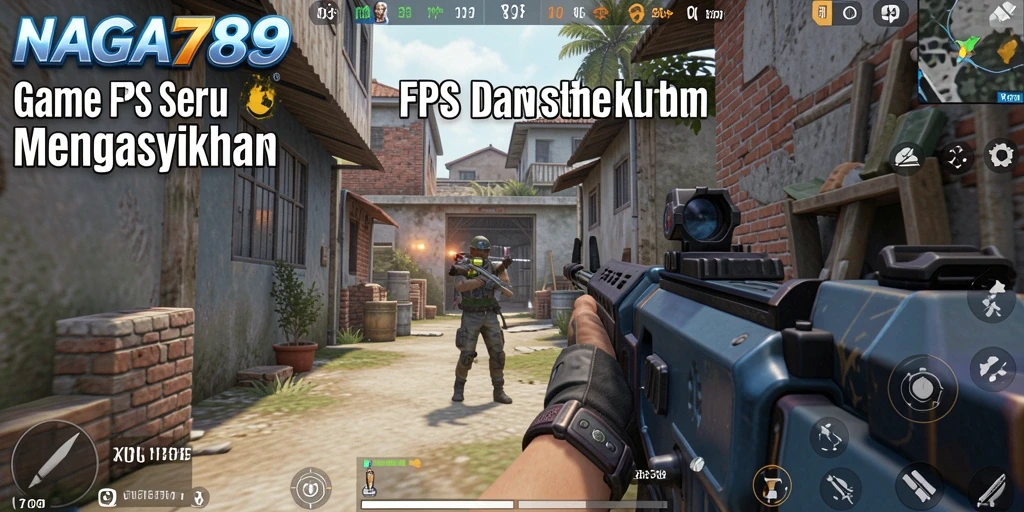 Tampilan gameplay intens NAGA789 dengan aksi mendebarkan.