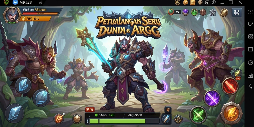 Gameplay menegangkan dalam dunia petualangan ARPG yang luas.